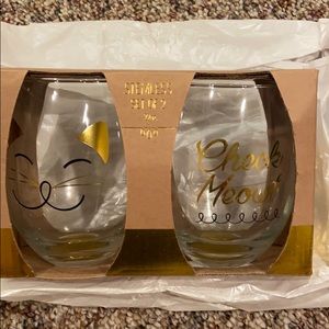 Cat Stemless glasses